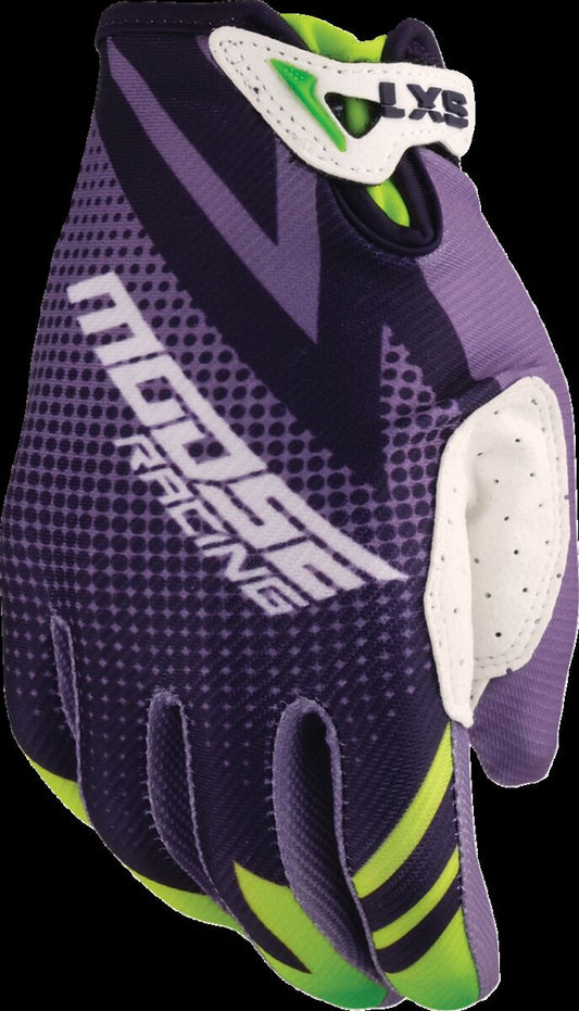 Moose Racing GLOVE YOUTH SX1 PURPLE/GREEN SM 3332-1893