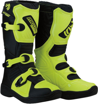 Moose Racing YOUTH M1.3™ S18Y OFFROAD BOOTS HI-VIZ YELLOW/BLACK 5 3411-0448