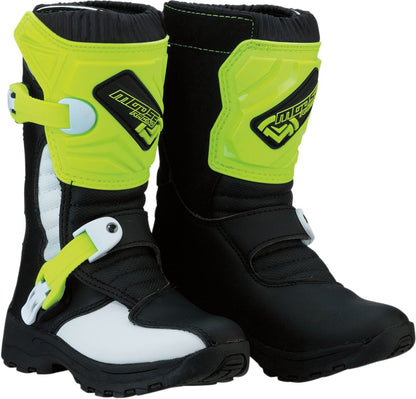 Moose Racing M1.3™ CHILD S18C OFFROAD BOOTS HI-VIZ YELLOW/BLACK 13 3411-0476