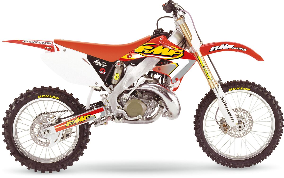 FMF FATTY PIPE NICKEL-PLATED STEEL HONDA 021040