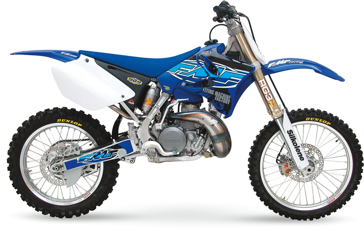FMF FACTORY FATTY PIPE RAW STEEL YAMAHA 024056