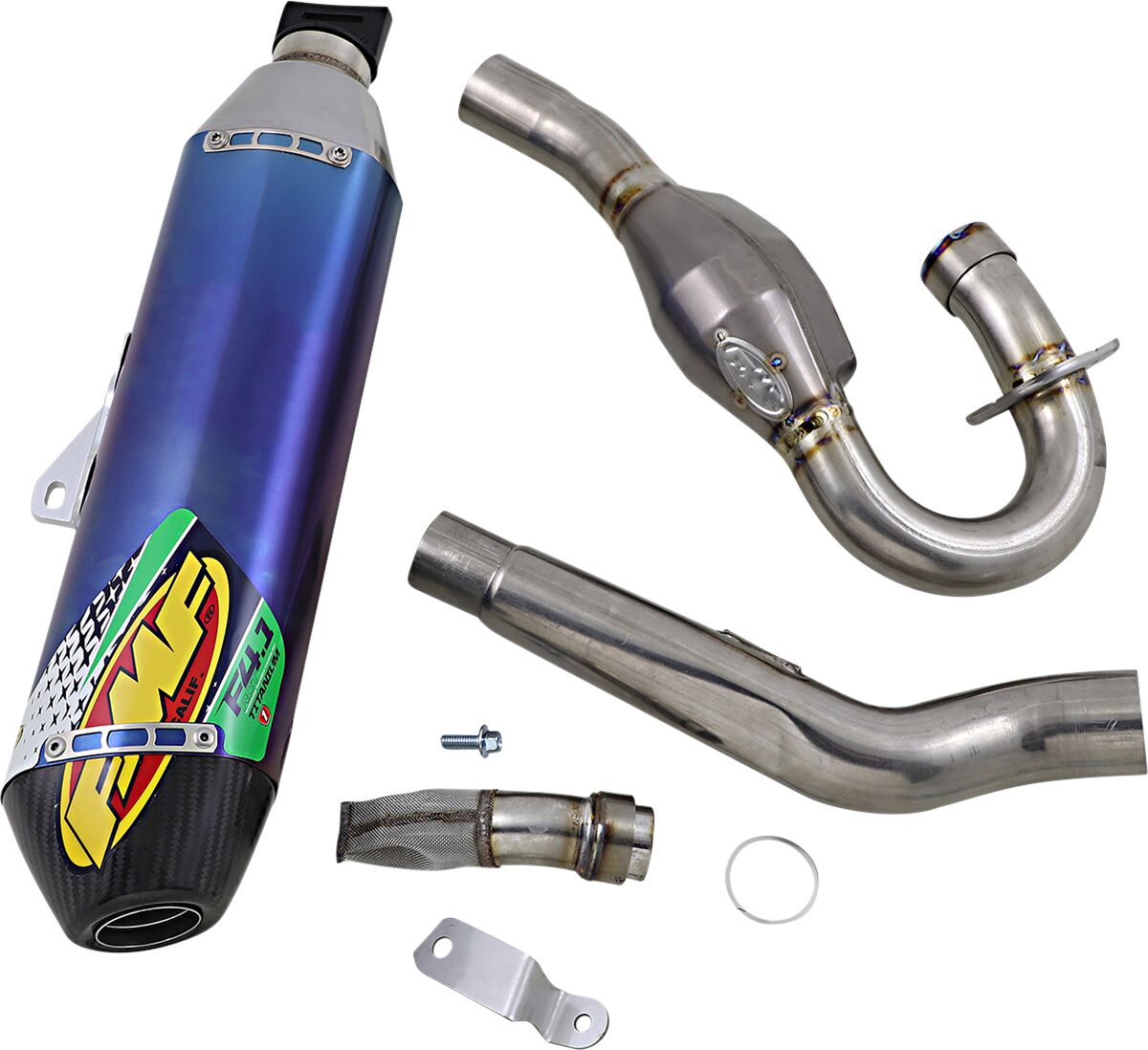 FMF EXHAUST AN4.1RCT TITANIUM CF W 042373
