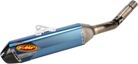 FMF FACTORY 4.1 RCT SLIP-ON MUFFLER TITANIUM & CARBON BLUE ANODIZED KAWASAKI 042286