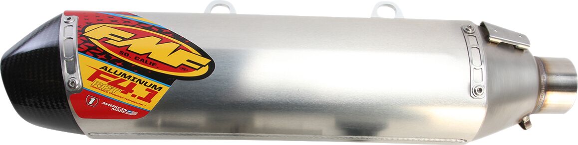 FMF FACTORY 4.1 RCT SLIP-ON MUFFLER S/S ALUMINUM & CARBON NATURAL KTM 045594
