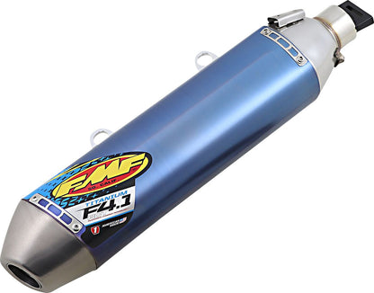 FMF FACTORY 4.1 RCT SLIP-ON MUFFLER TITANIUM BLUE ANODIZED KTM 045596