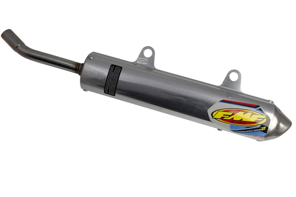 FMF TURBINECORE 2 SILENCER W/ SPARK ARRESTOR 025235