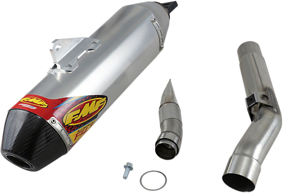 FMF MUFFLER S/S ALM 4.1RCT CF 042374