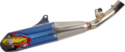 FMF FACTORY 4.1 RCT TITANIUM ANODIZED SLIP-ON W/ CARBON CAP 041611