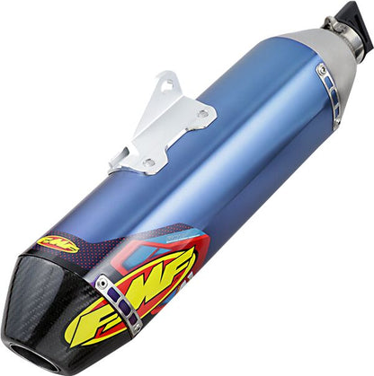 FMF FACTORY 4.1 RCT + MEGABOMB SYSTEM STAINLESS STEEL & TITANIUM BLUE ANODIZED YAMAHA 044438