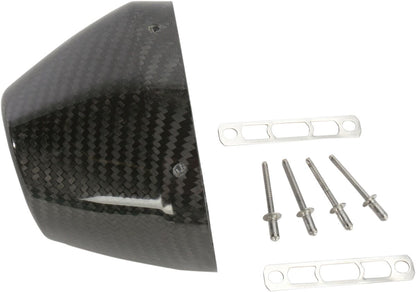 FMF FACTORY 4.1 RCT CARBON END CAP KIT 040643