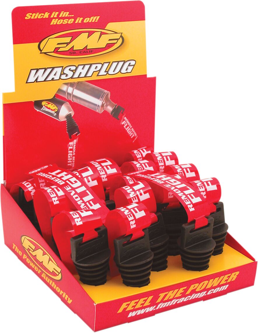 FMF 4-STROKE WASH PLUG P.O.P. DISPLAY (INCLUDES 20 PLUGS) 011384