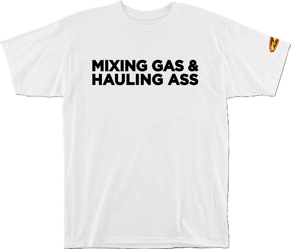 FMF TEE GASS WHITE XL FA21118915WHTXL