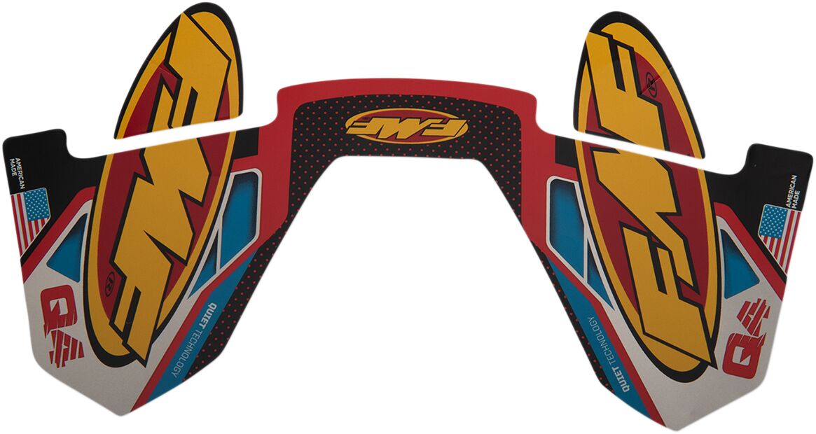 FMF DECAL HEX Q4 REPLACEMENT 014843