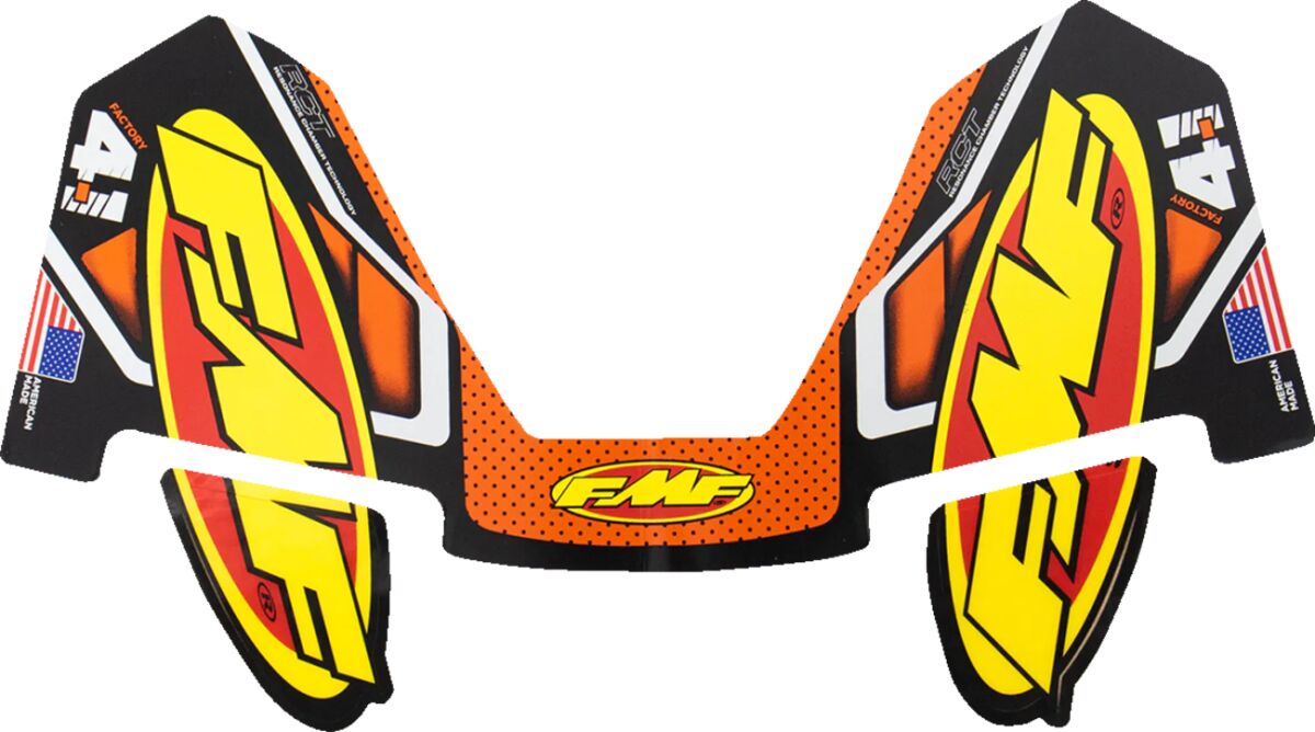 FMF DECAL FMF 4.1 ORANGE 014850