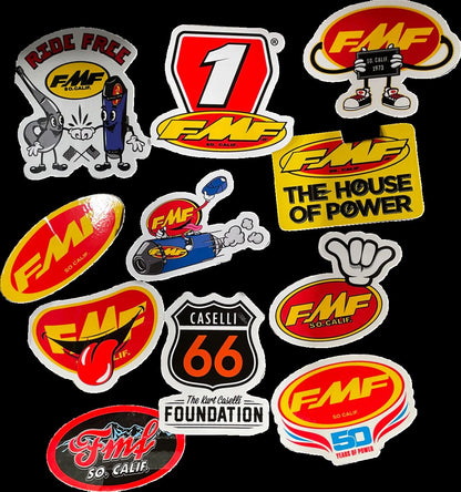 FMF DECAL STICKER PACK GO FAST HAVE FUN 012518