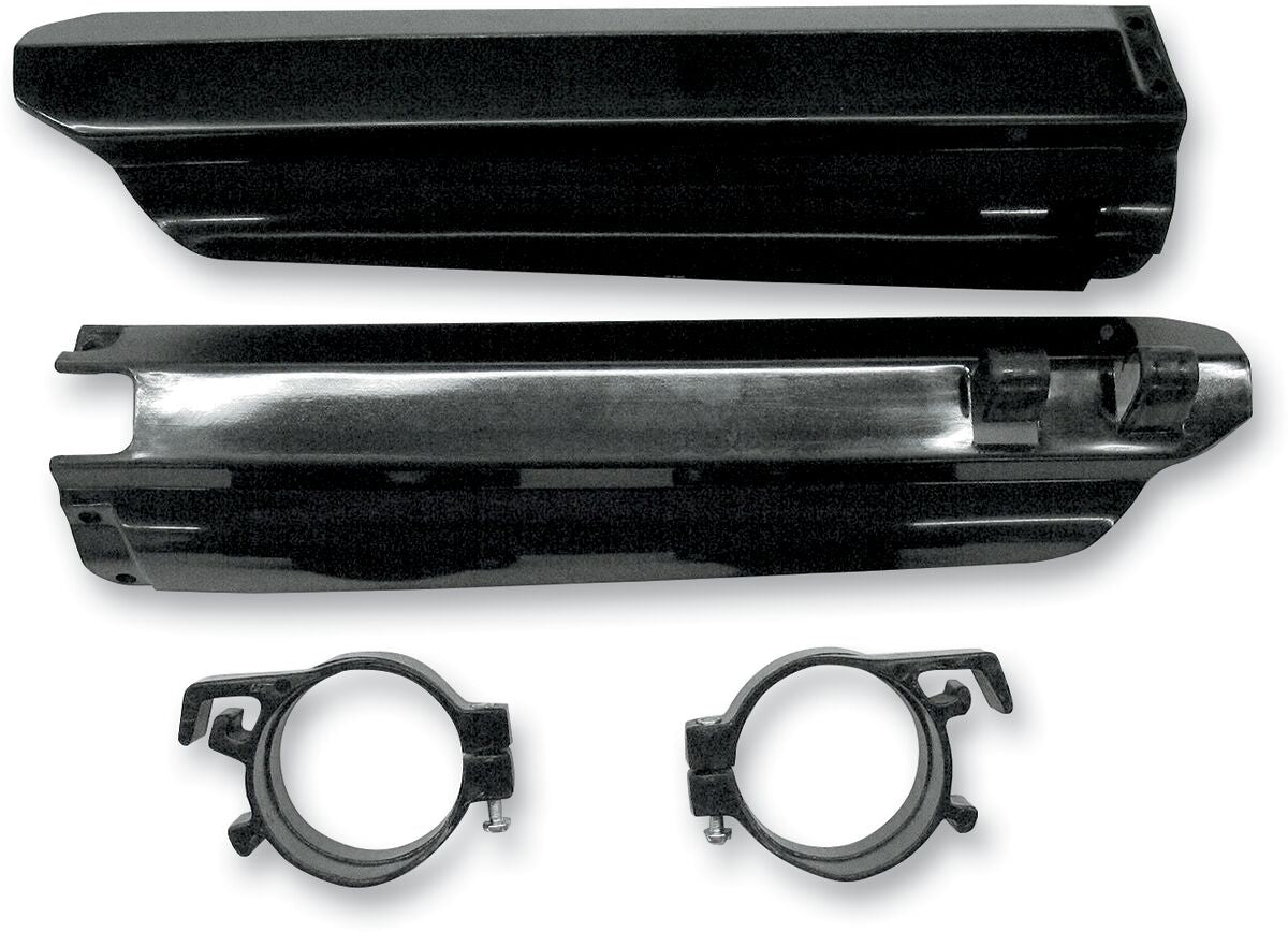UFO FORK SLIDER PROTECTORS YAMAHA YZ/YZF/WRF BLACK YA03803#001