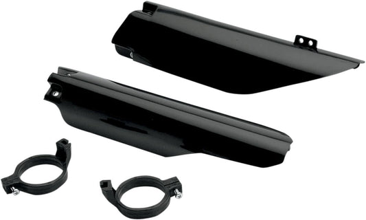 UFO FORK SLIDER PROTECTORS SUZUKI RM/RMZ BLACK SU03998@001