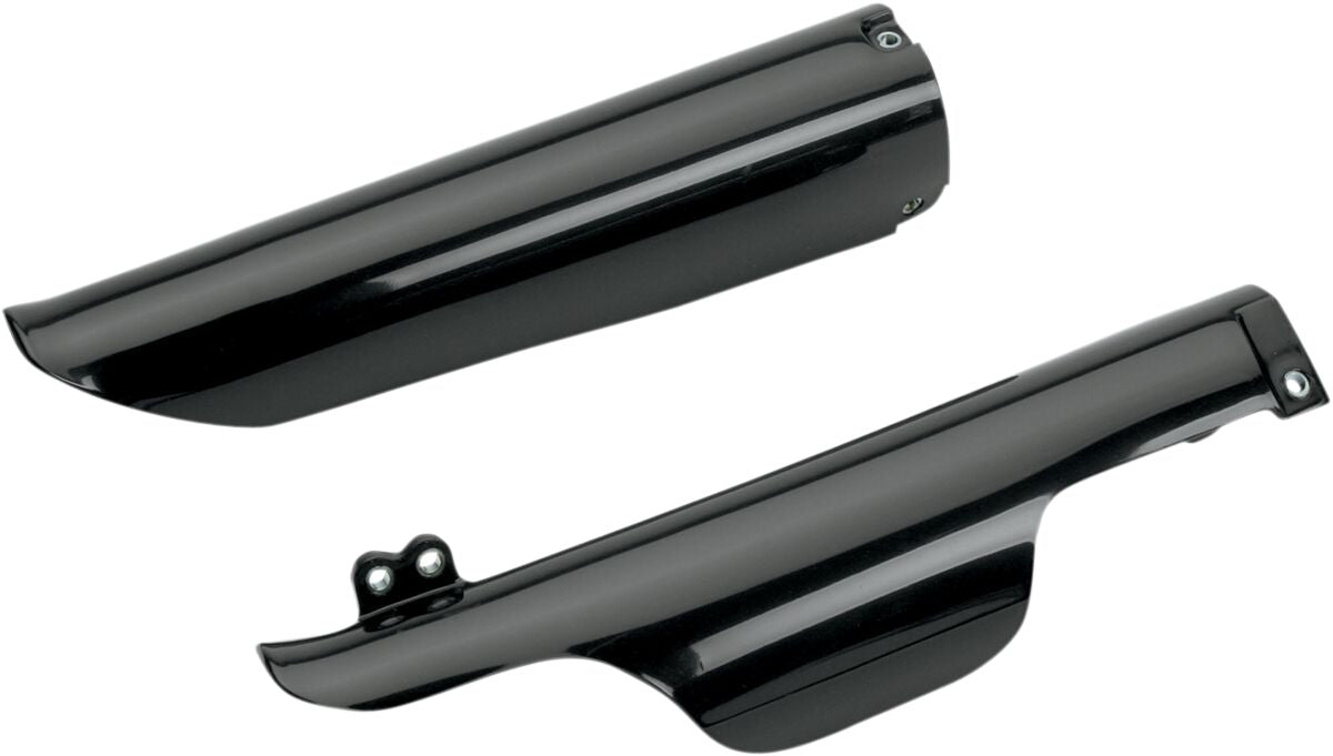 UFO FORK SLIDER PROTECTORS YAMAHA YZ/YZF BLACK YA03872#001