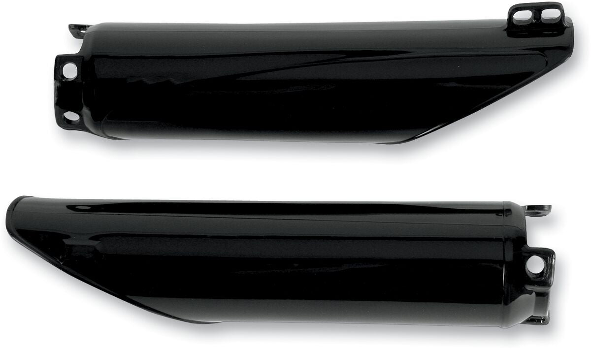 UFO FORK SLIDER PROTECTORS HONDA CR125/250/500 & CRF250/450R/X BLACK HO03672#001