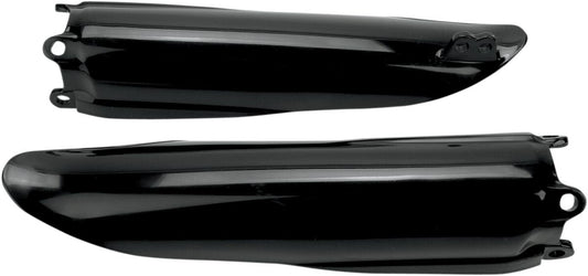 UFO FORK SLIDER PROTECTORS YAMAHA YZ/YZF BLACK YA03896#001