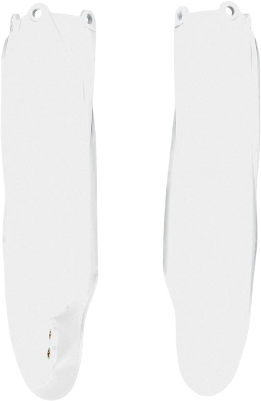 UFO FORK SLIDER PROTECTORS YAMAHA YZF250/450 WHITE YA04814#046