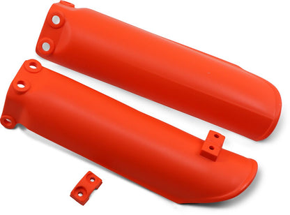 UFO FORK SLIDER PROTECTORS KTM 65SX ORANGE KT04011#127