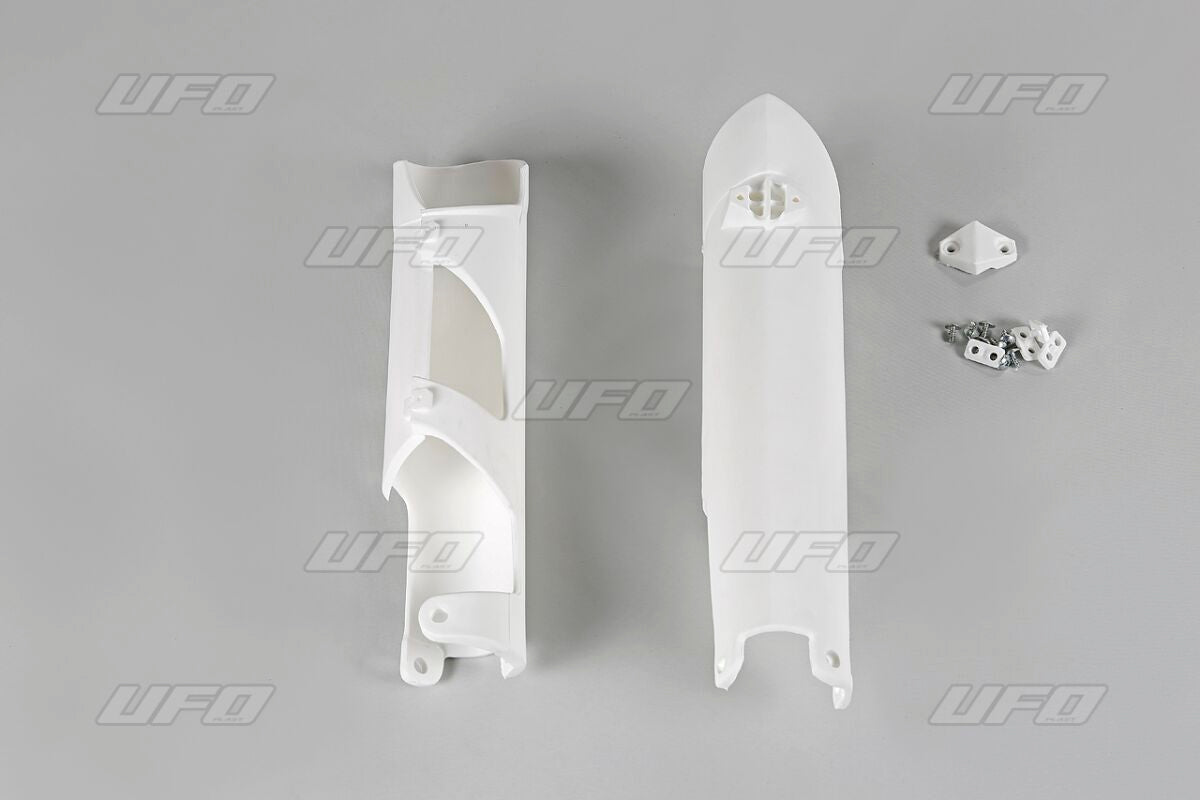 UFO FORK SLIDER PROTECTORS HUSQVARNA TC/TE/FE/FC WHITE HU03356@041