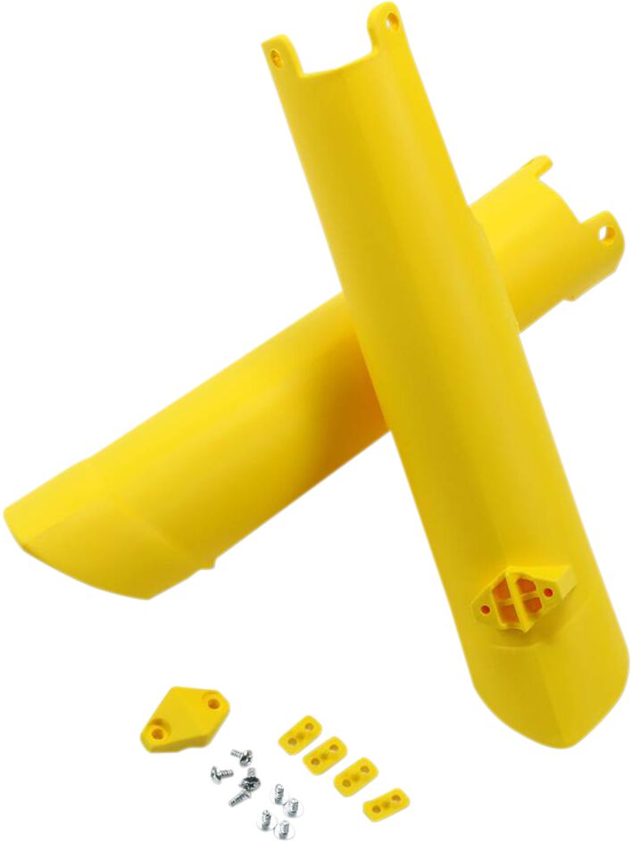 UFO FORK SLIDER PROTECTORS HUSQVARNA TC/FC YELLOW KT04055#103