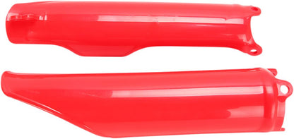 UFO FORK SLIDER PROTECTORS HONDA CRF450R/RX CRF-RED HO04640#070