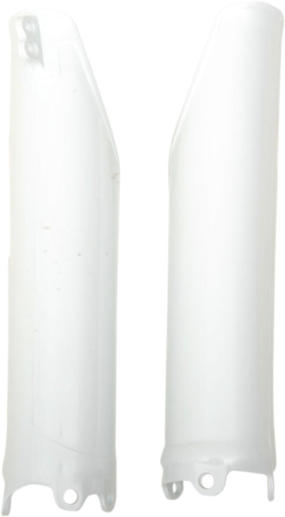 UFO FORK SLIDER PROTECTORS HONDA CRF450R/RX WHITE HO04640#041