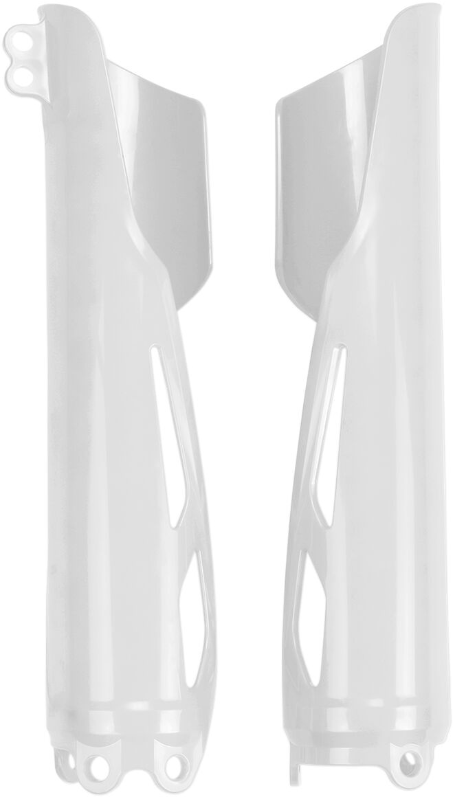 UFO FORK COVERS CRF R/RX 19- WHT HO04695#041