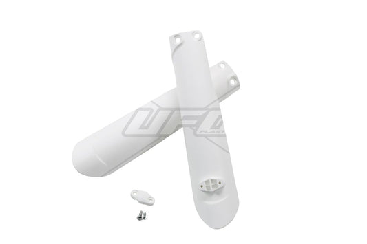 UFO FORK SLIDER PROTECTORS KTM SX/SX-F WHITE KT04055#047