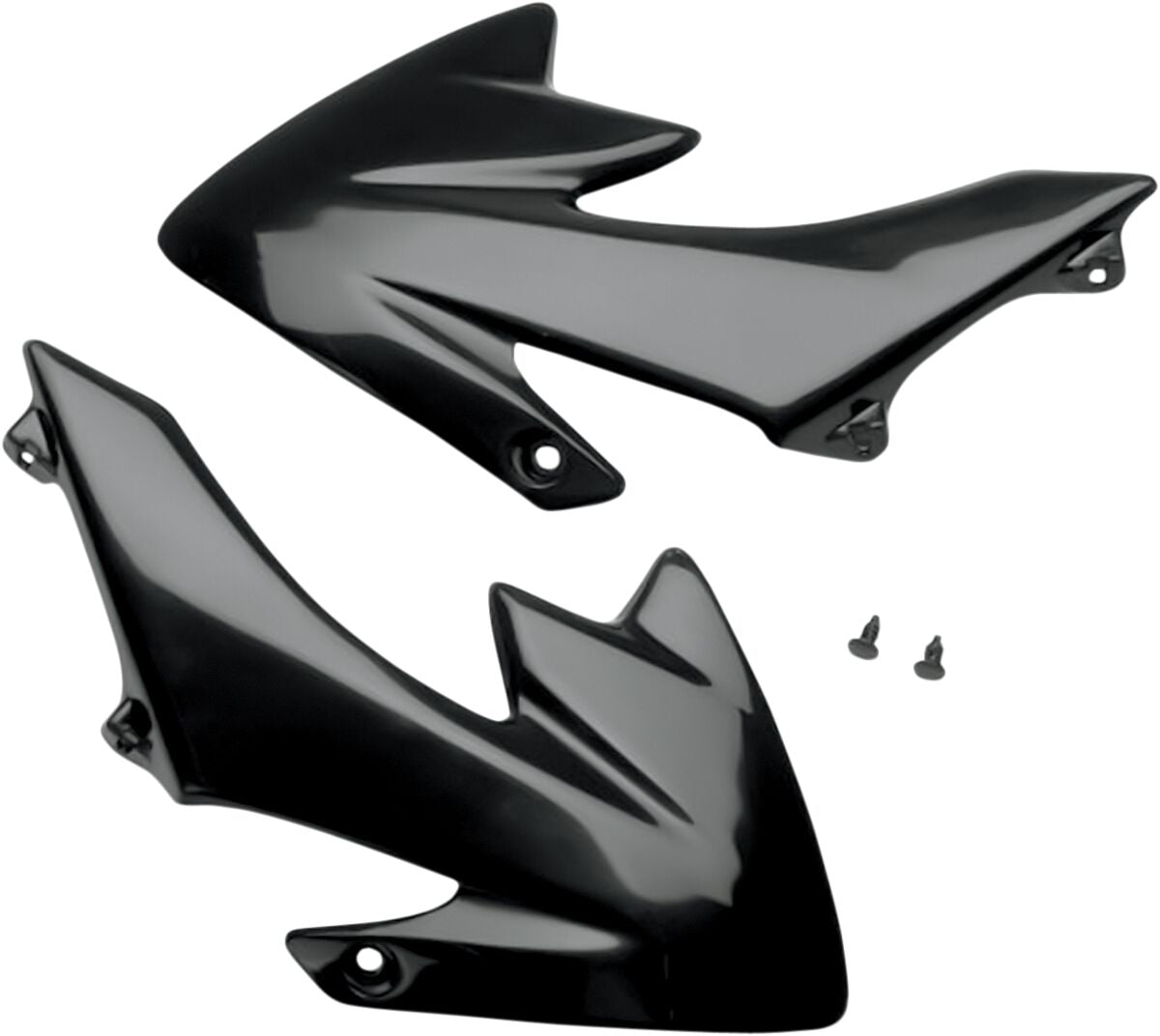 UFO RADIATOR COVERS HONDA CRF50 BLACK HO03643#001