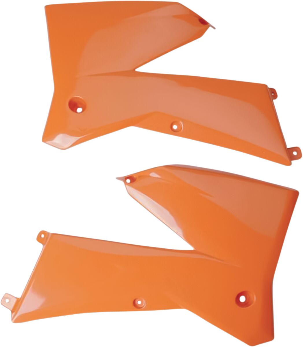 UFO RADIATOR COVERS KTM SX/SX-F/EXC ORANGE KT03084#127