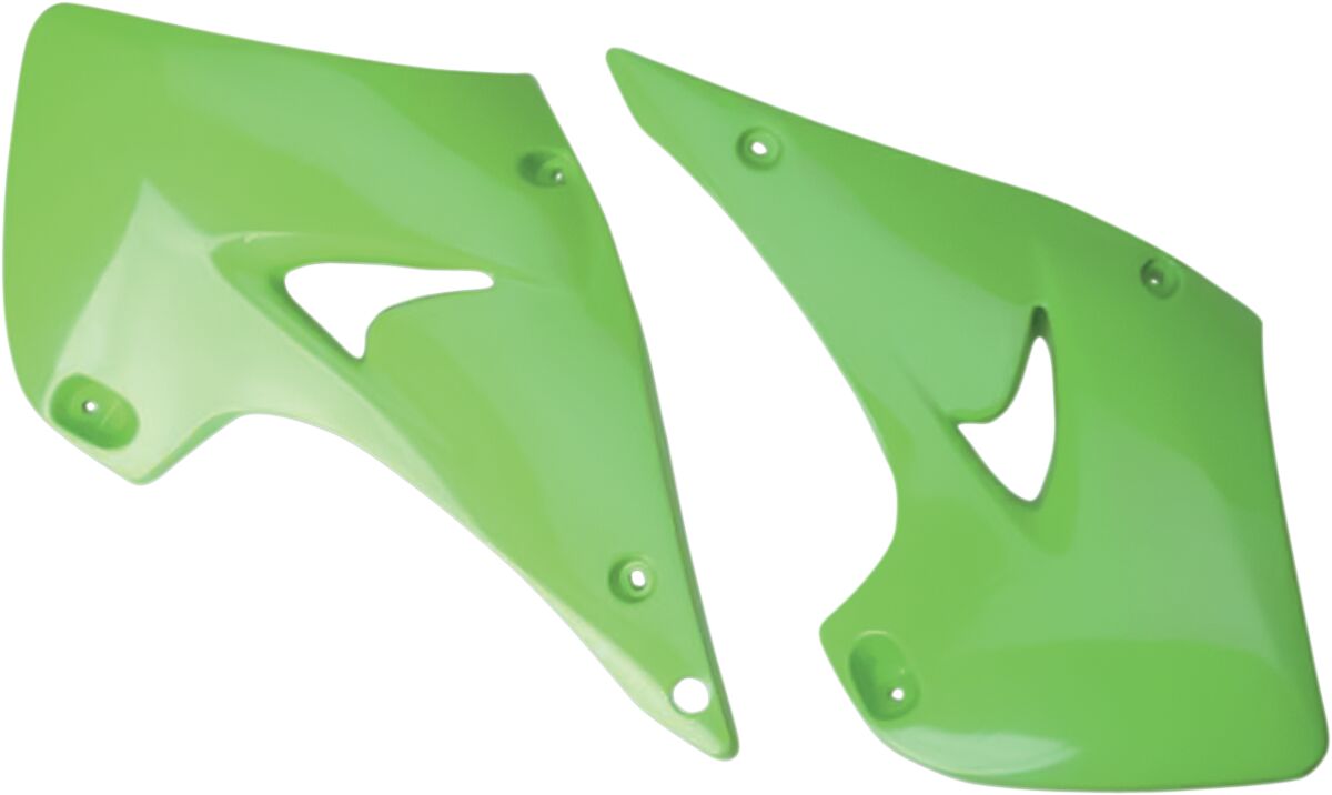 UFO RADIATOR COVERS KAWASAKI KX125/250 KX-GREEN KA03738#026