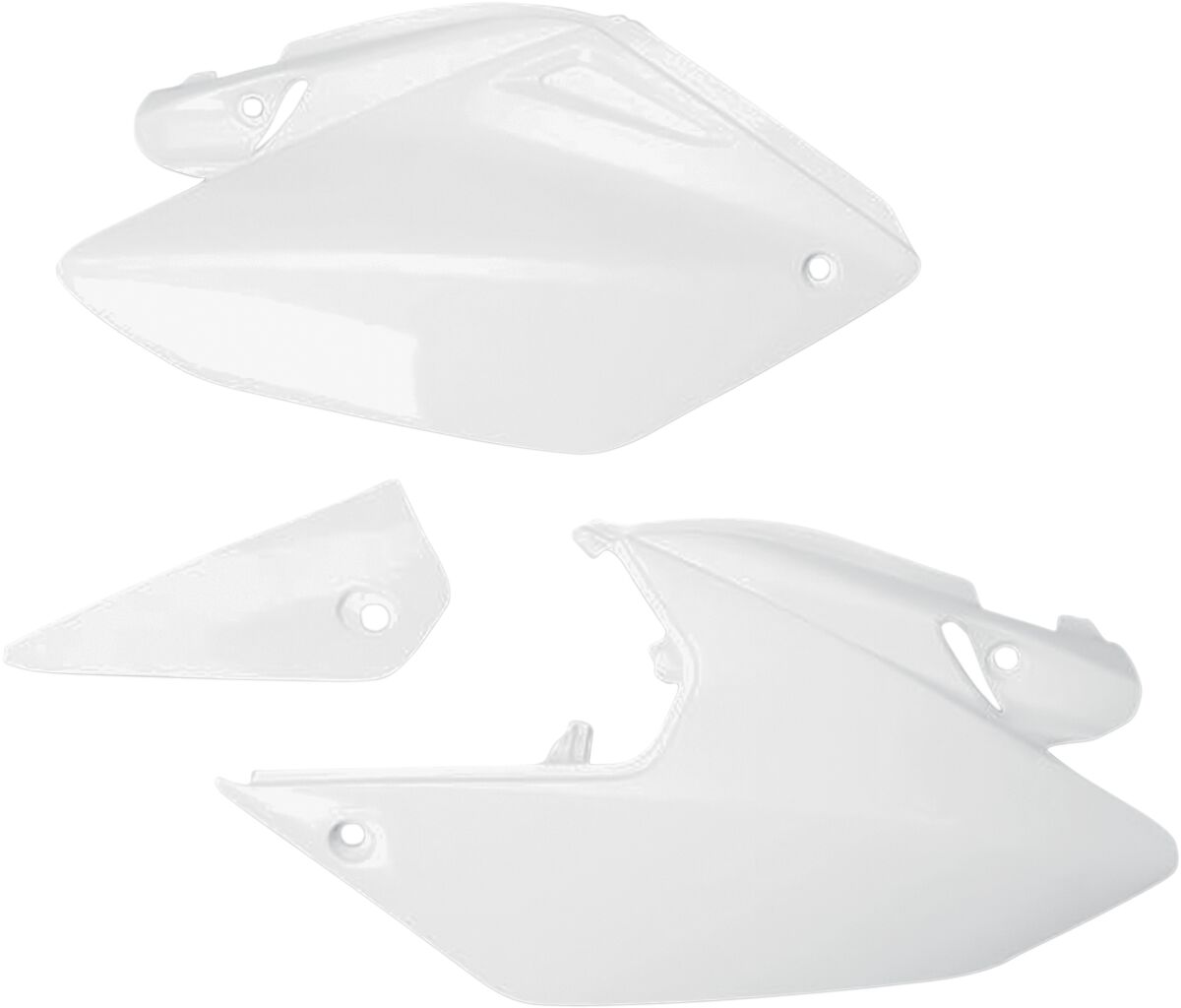 UFO SIDE PANELS HONDA CRF250X WHITE HO03647#041