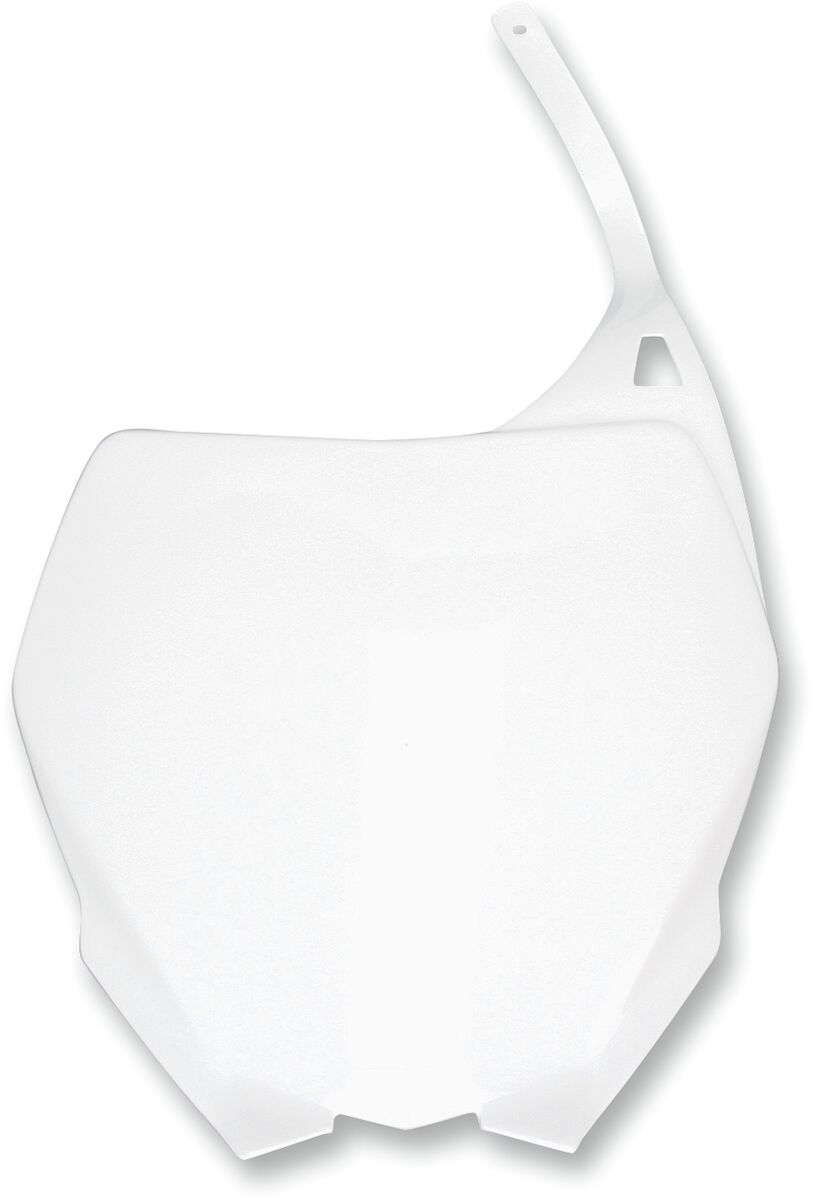 UFO FRONT NUMBER PLATE YZ/YZF WHITE YA03880#046