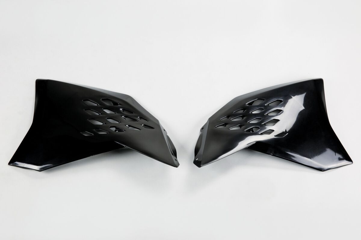 UFO RADIATOR COVERS KTM SX/SX-F/EXC BLACK KT03095#001