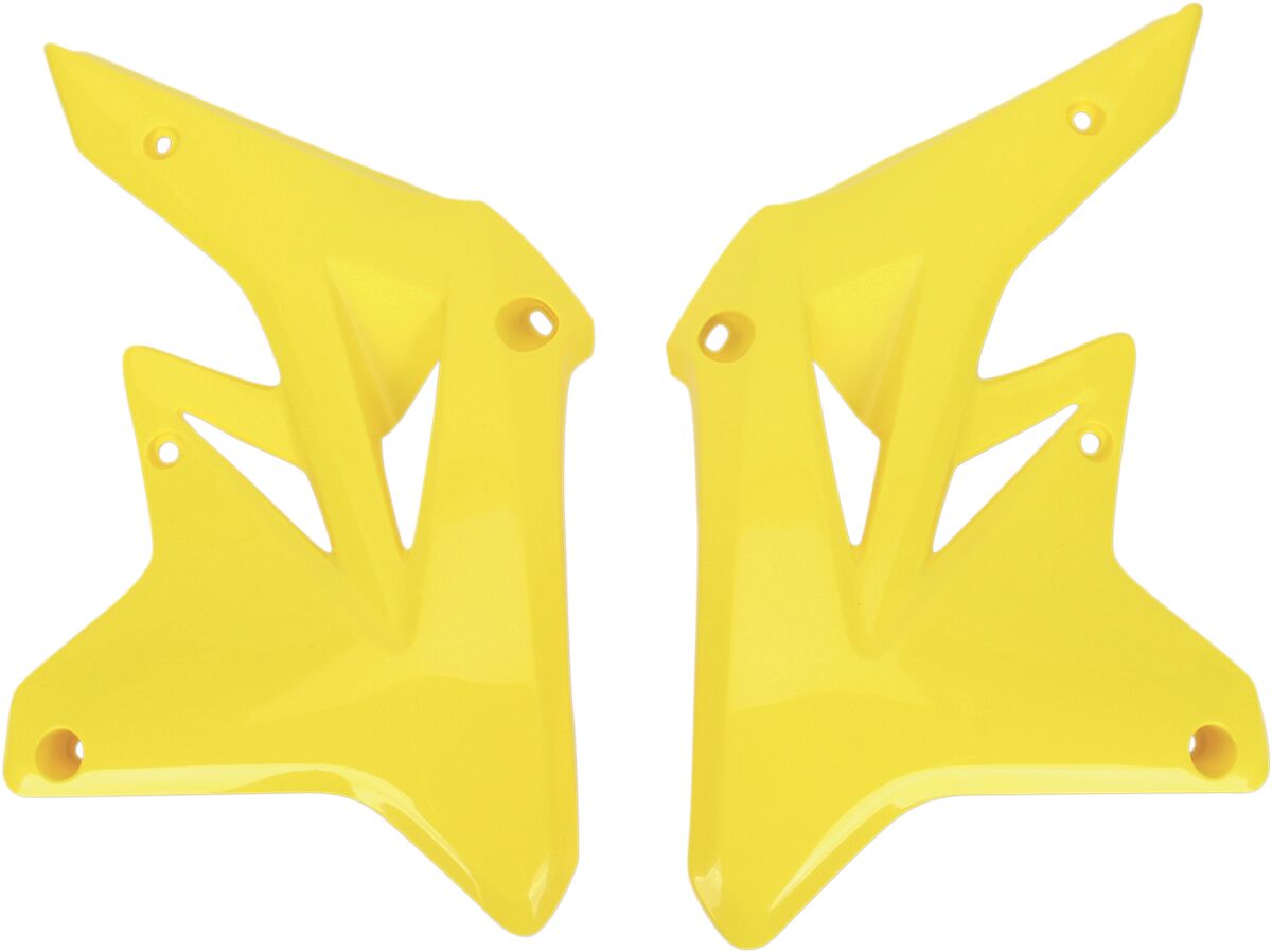 UFO RADIATOR COVERS SUZUKI RMZ250 RM-YELLOW SU04901#102