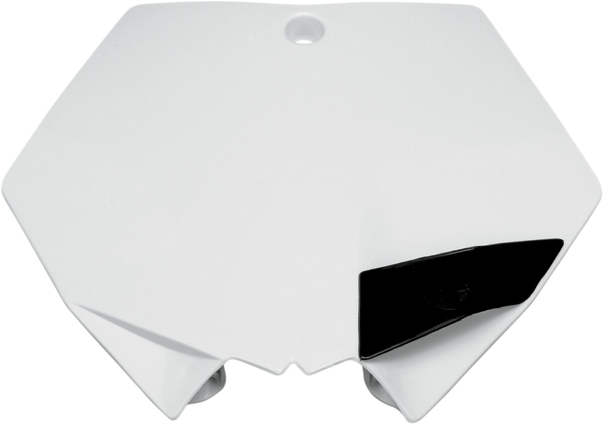 UFO FRONT NUMBER PLATE KTM SX/SX-F WHITE KT03093#047