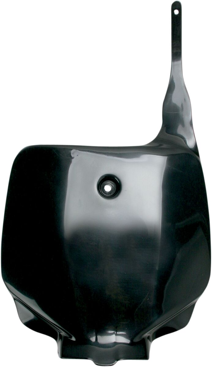 UFO FRONT NUMBER PLATE KAWASAKI KX85 BLACK KA03712#001