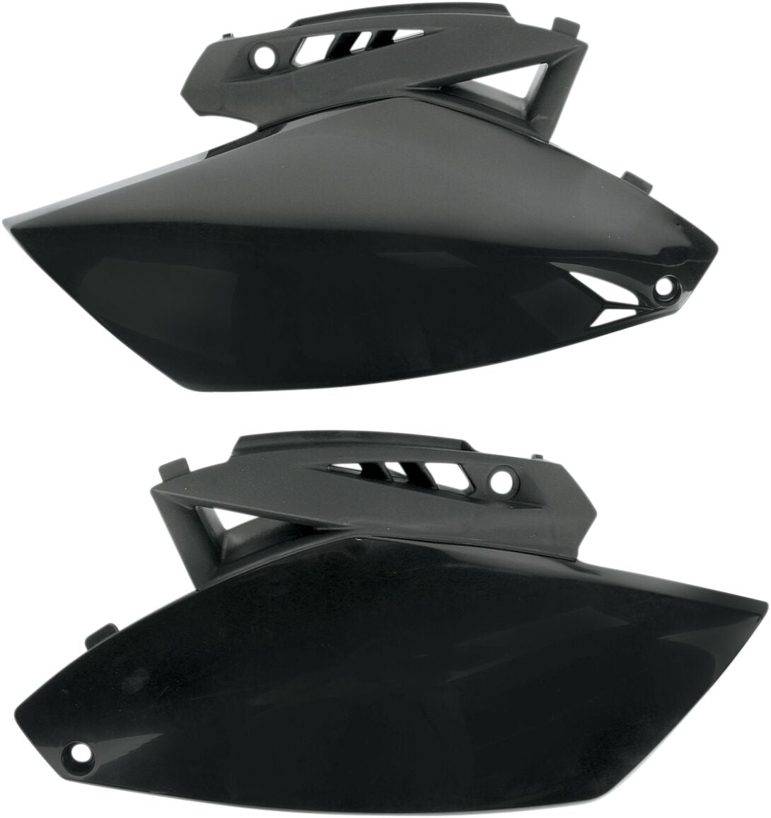 UFO SIDE PANELS YAMAHA YZ250F BLACK YA04812#001