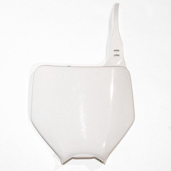 UFO FRONT NUMBER PLATE SUZUKI RMZ250 WHITE KA03740#041