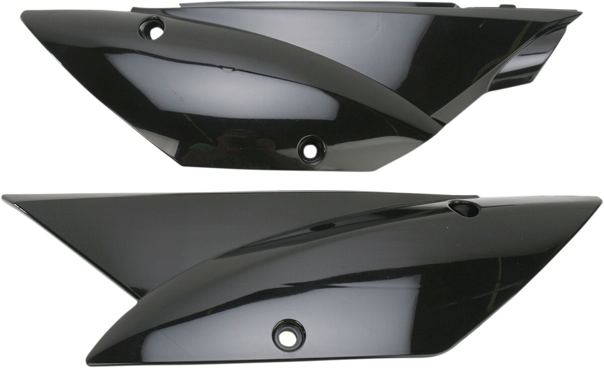UFO SIDE PANELS KAWASAKI KLX110 BLACK KA04717#001