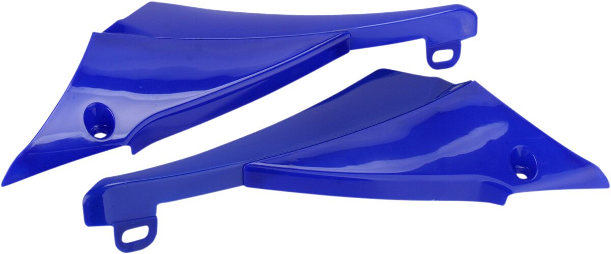 UFO RADIATOR COVER CONNECTOR YAMAHA YZ450F REFLEX-BLUE YA04829#089