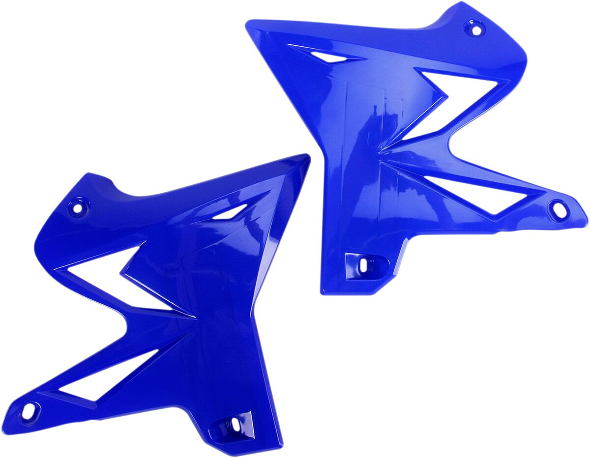 UFO RESTYLE RADIATOR COVERS YAMAHA YZ125/250 REFLEX-BLUE YA04834#089