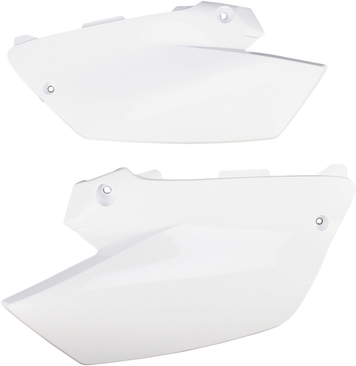 UFO RESTYLE SIDE PANELS YAMAHA YZ125/250 WHITE YA04835#046