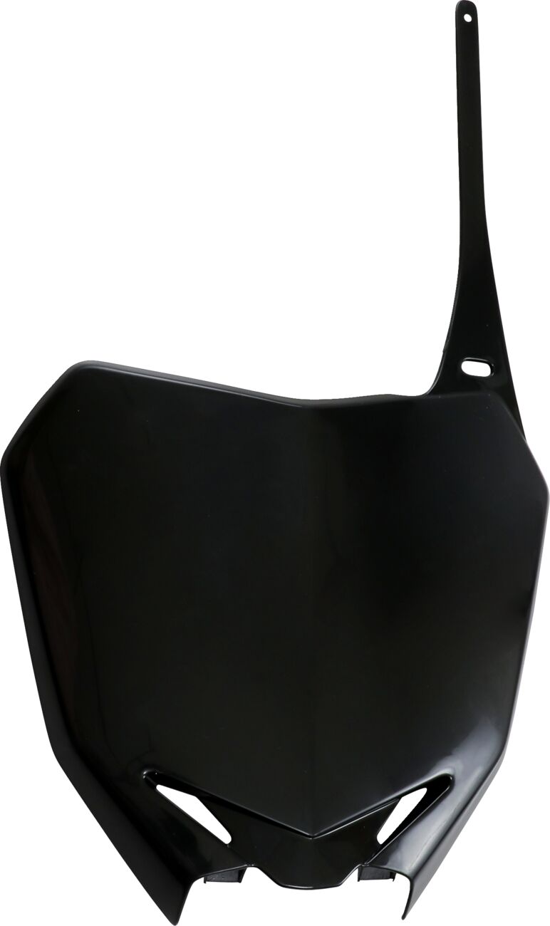UFO FRONT NUMBER PLATE SUZUKI RMZ250/450 BLACK SU04919#001