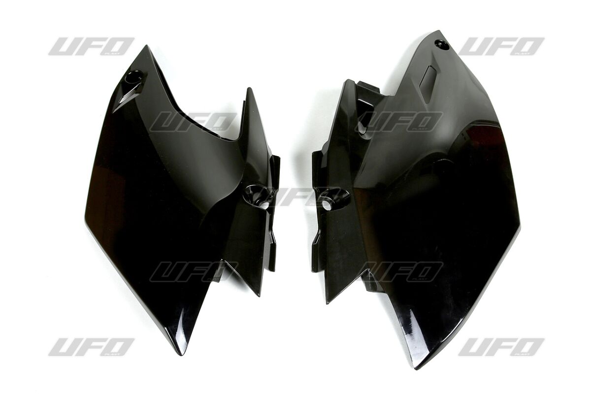 UFO SIDE PANELS YAMAHA WR450F BLACK YA04830#001