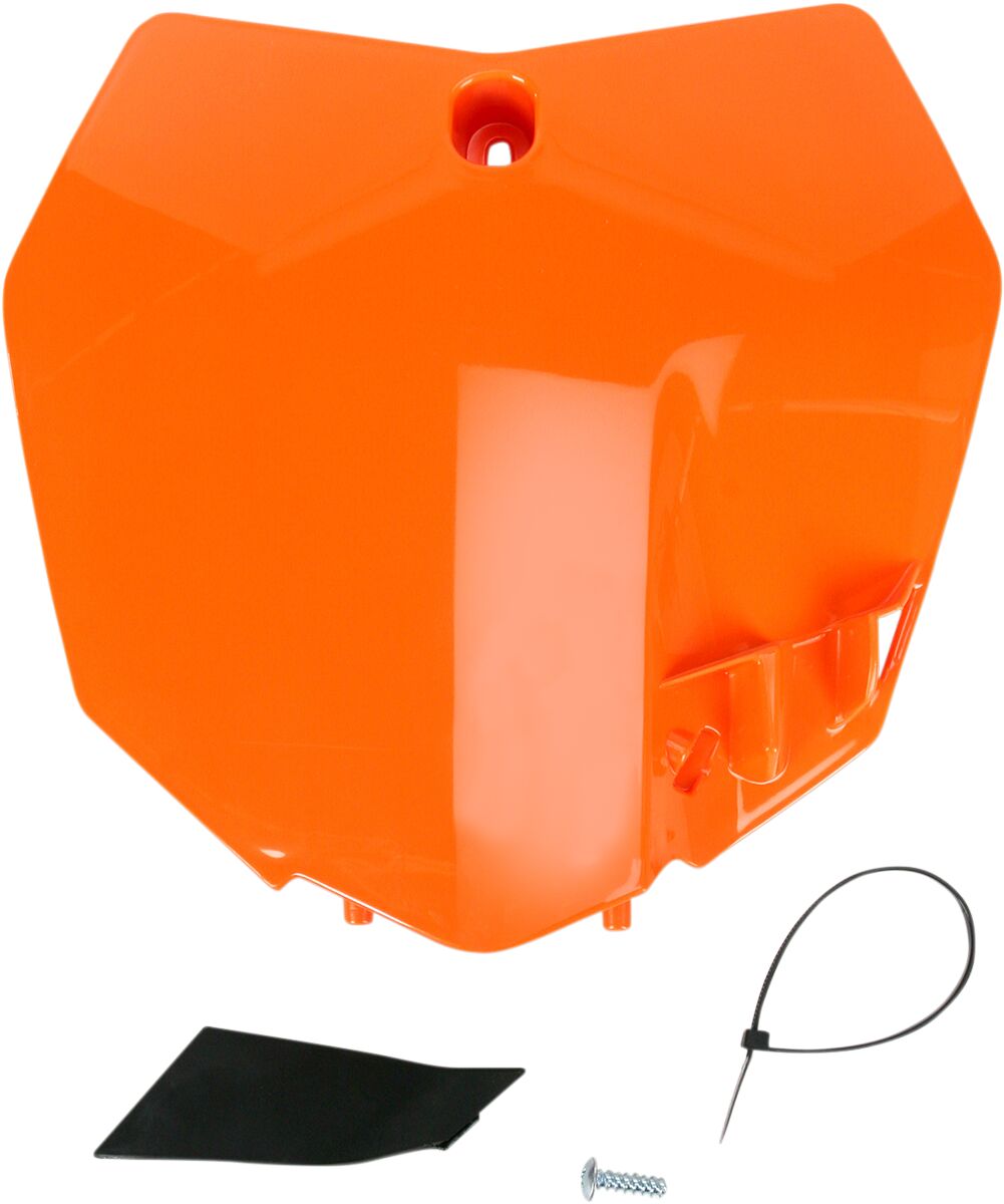 UFO FRONT NUMBER PLATE KTM SX/SX-F ORANGE KT04051#127